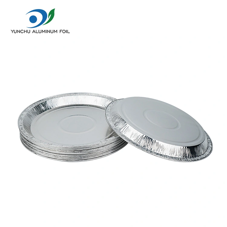 10 inci pizza pan perak aluminium foil container