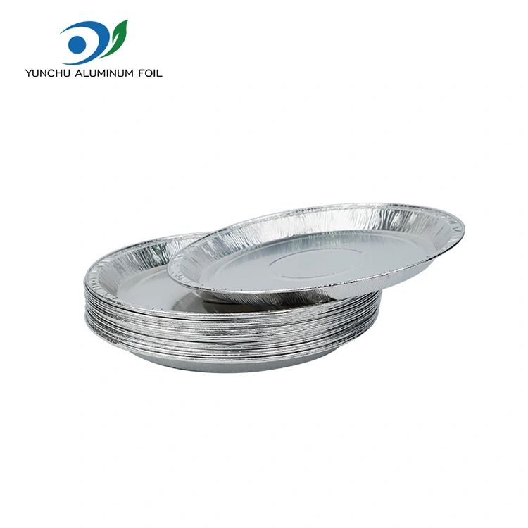 10 inci pizza pan perak aluminium foil container