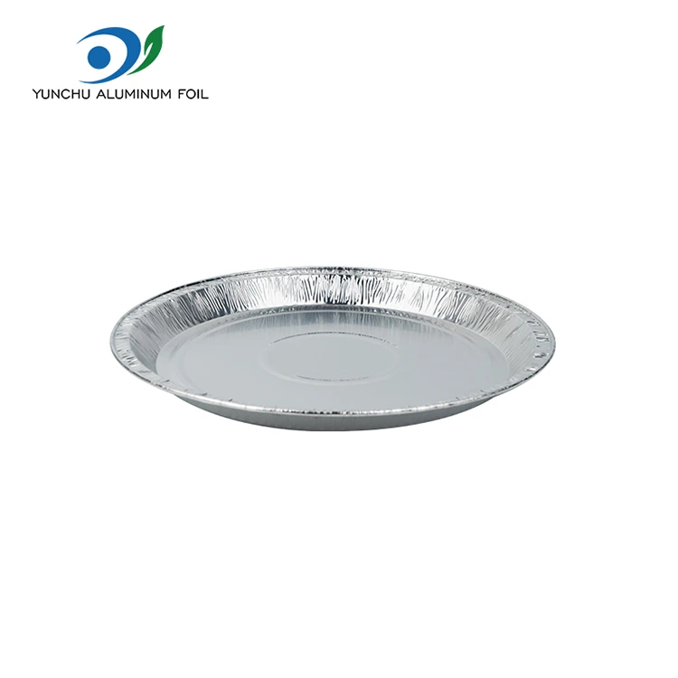 10 inci pizza pan perak aluminium foil container