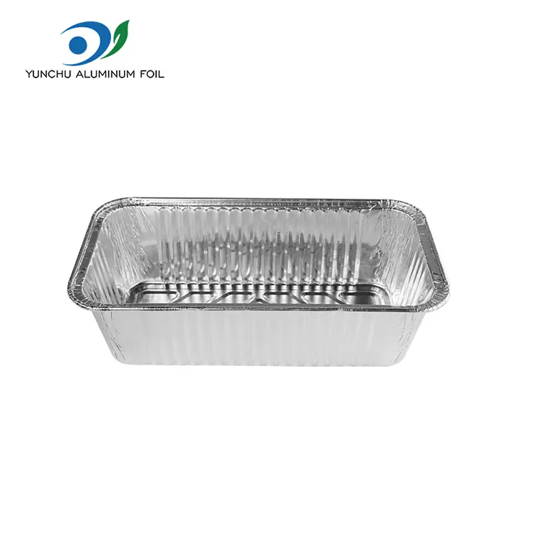 Apa yang istimewa mengenai bekas makanan kerajang aluminium perak persegi?
