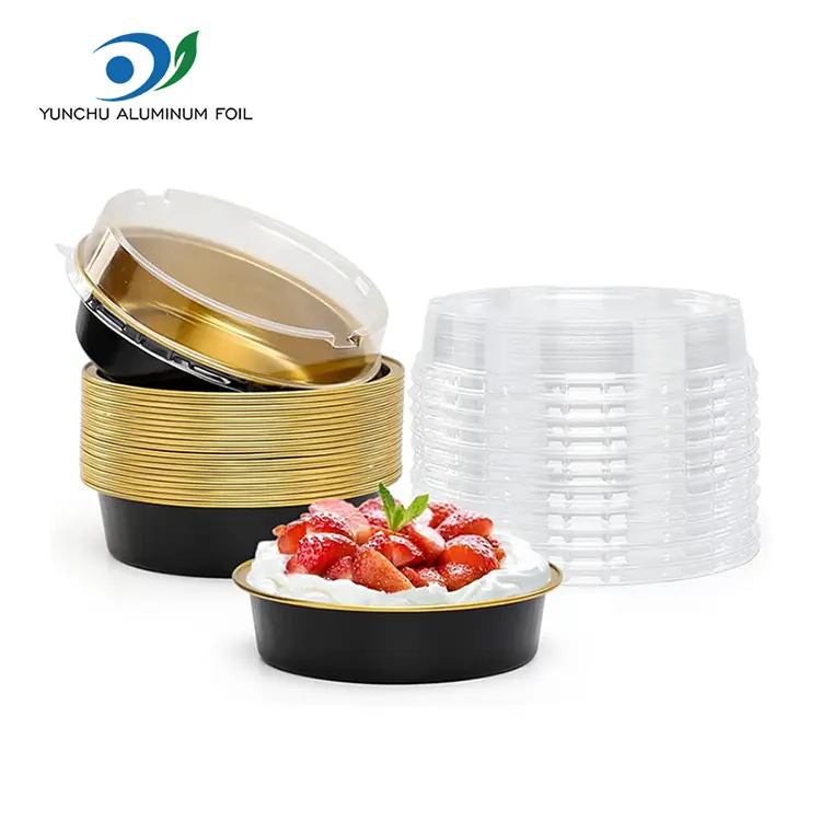 Pembungkusan baking bungkusan pusingan smoothwall aluminium foil bekas
