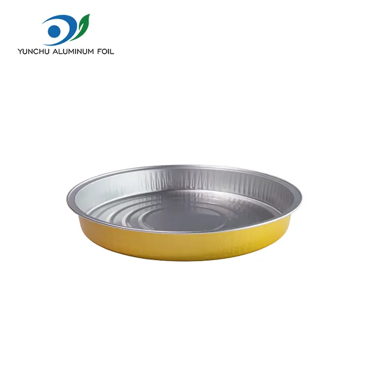 Bekas Baking Baking Pusingan Aluminium