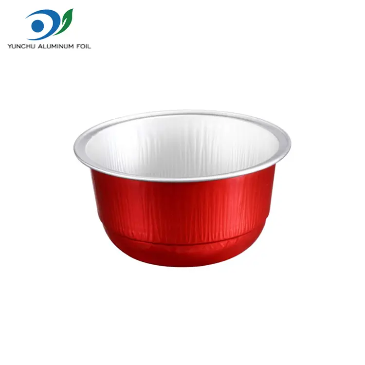 Piala pencuci mulut aluminium emas -150 ml bentuk kubah