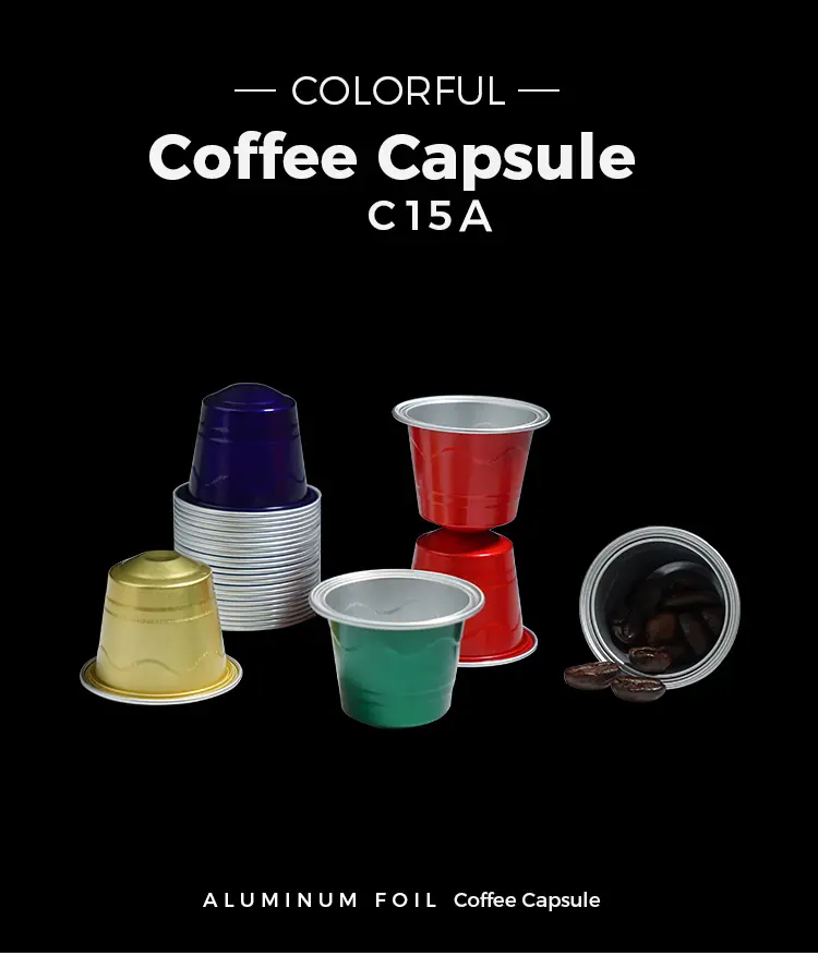 Silicone-Seal-Free Empty Coffee Capsule