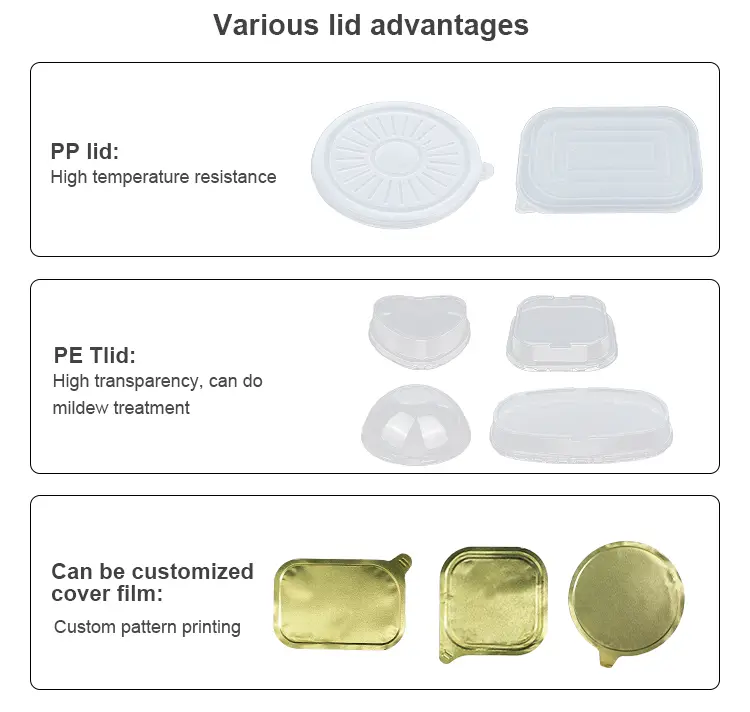 Rectangular gold Aluminum Foil Containers