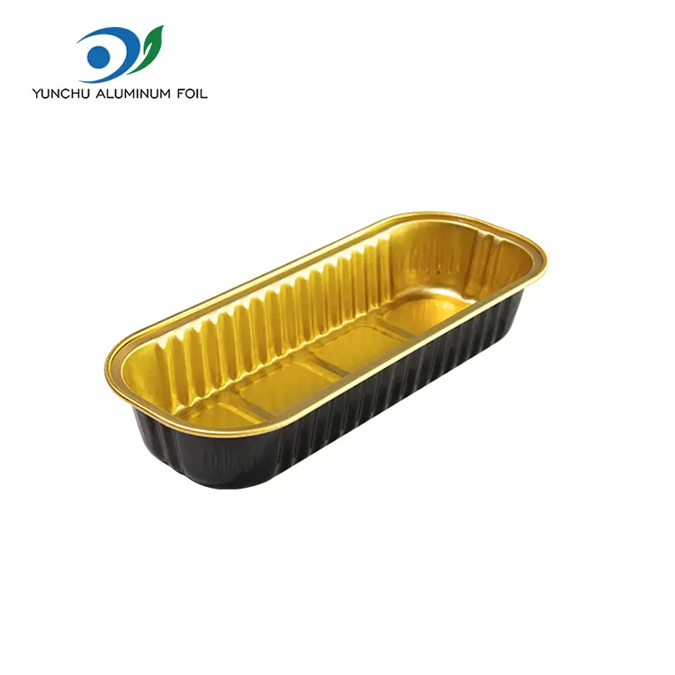 Bakery Packaging Rectangular Aluminum Foil Containers