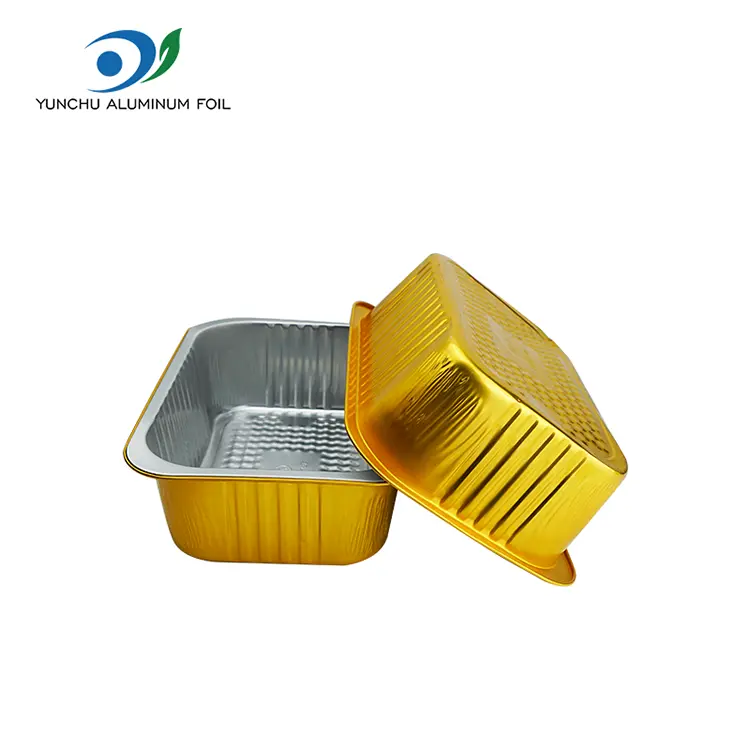 Kapasiti besar bekas aluminium aluminium emas