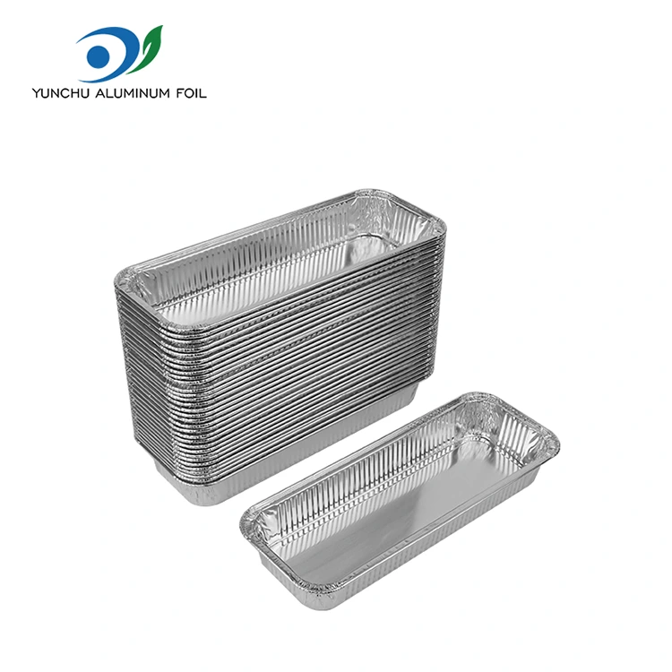 Ractangular Baked Roti Perak Aluminium Foil Containers