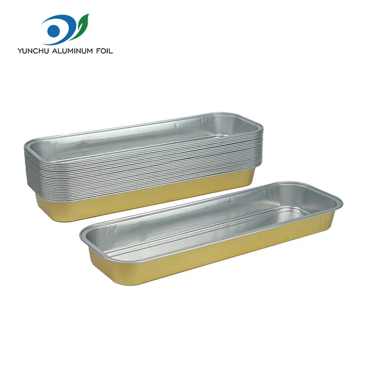 Roti Rectangular Smoothwall Aluminium Foil Containers