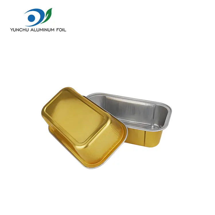 Kotak Kek Rectangular Haba Dimetes Smoothwall Aluminium Foil Containers