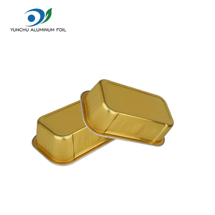 Kotak Kek Rectangular Haba Dimetes Smoothwall Aluminium Foil Containers