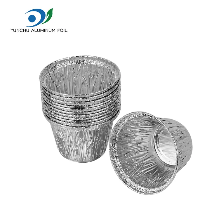 Acuan Kek Kerajang Aluminium Bulat untuk Baking Penggoreng Udara