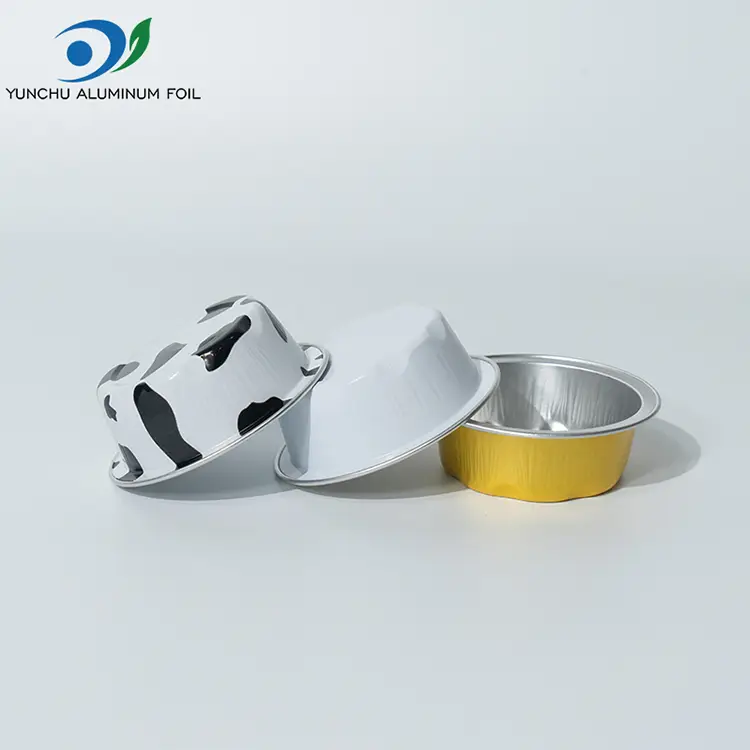 Bekas membakar acuan smoothwall container foil aluminium