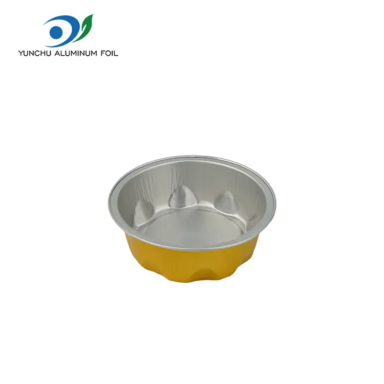 Bekas membakar acuan smoothwall container foil aluminium