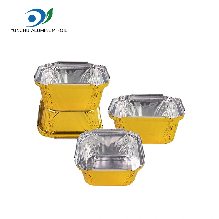 Bekas Baking Square Baking Silver Aluminium Foil