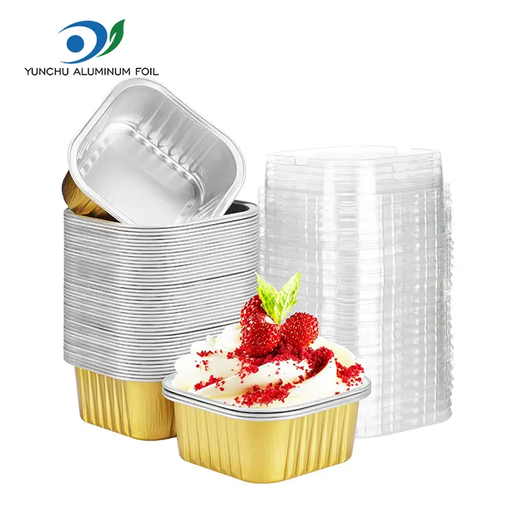 Baking Square Smoothwall Aluminium Foil Containers